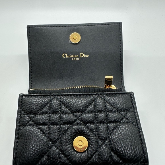 Christian Dior Black Flap wallet - Picture 7 of 13